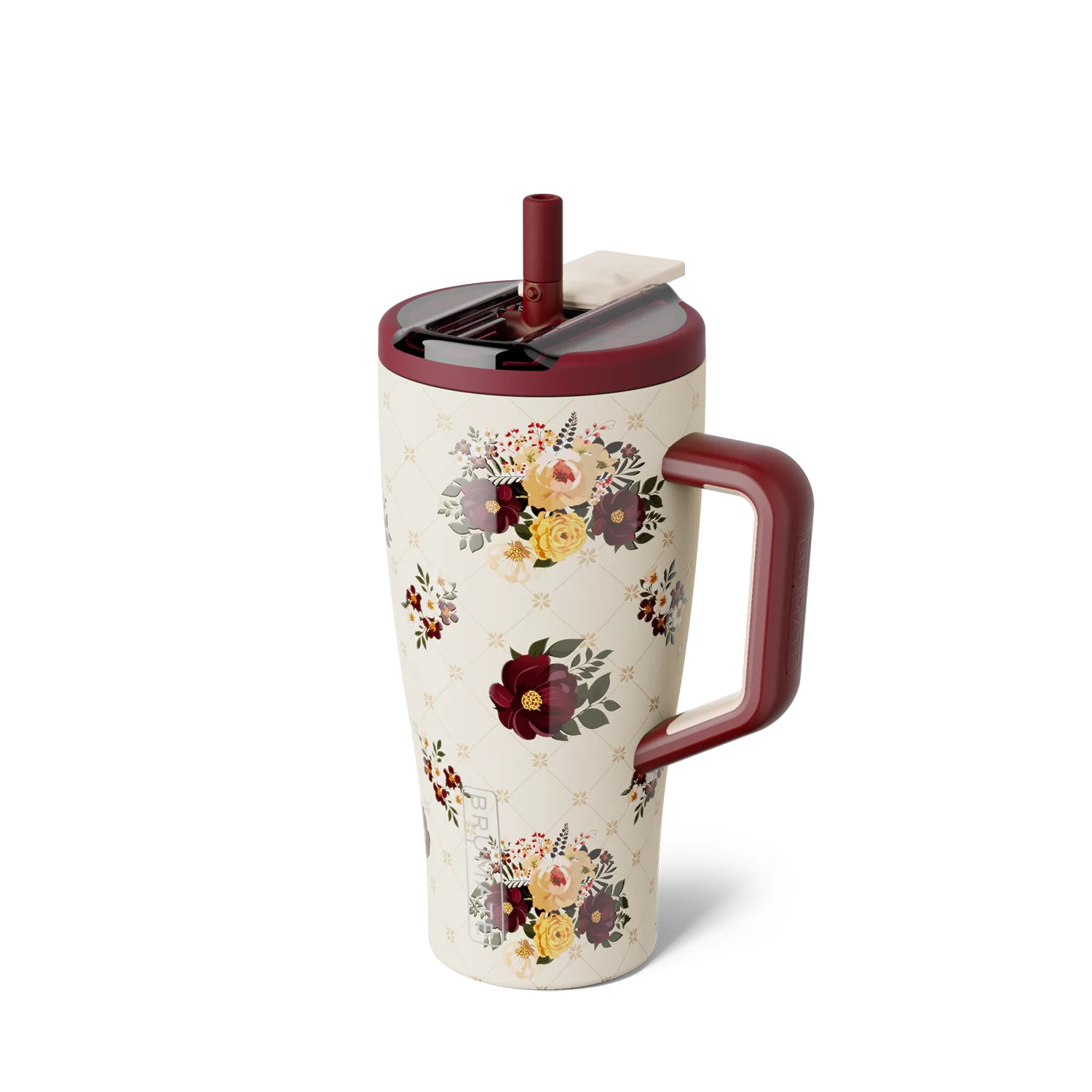 BrüMate Quilted Florals – Era Flip 30oz Tumbler
