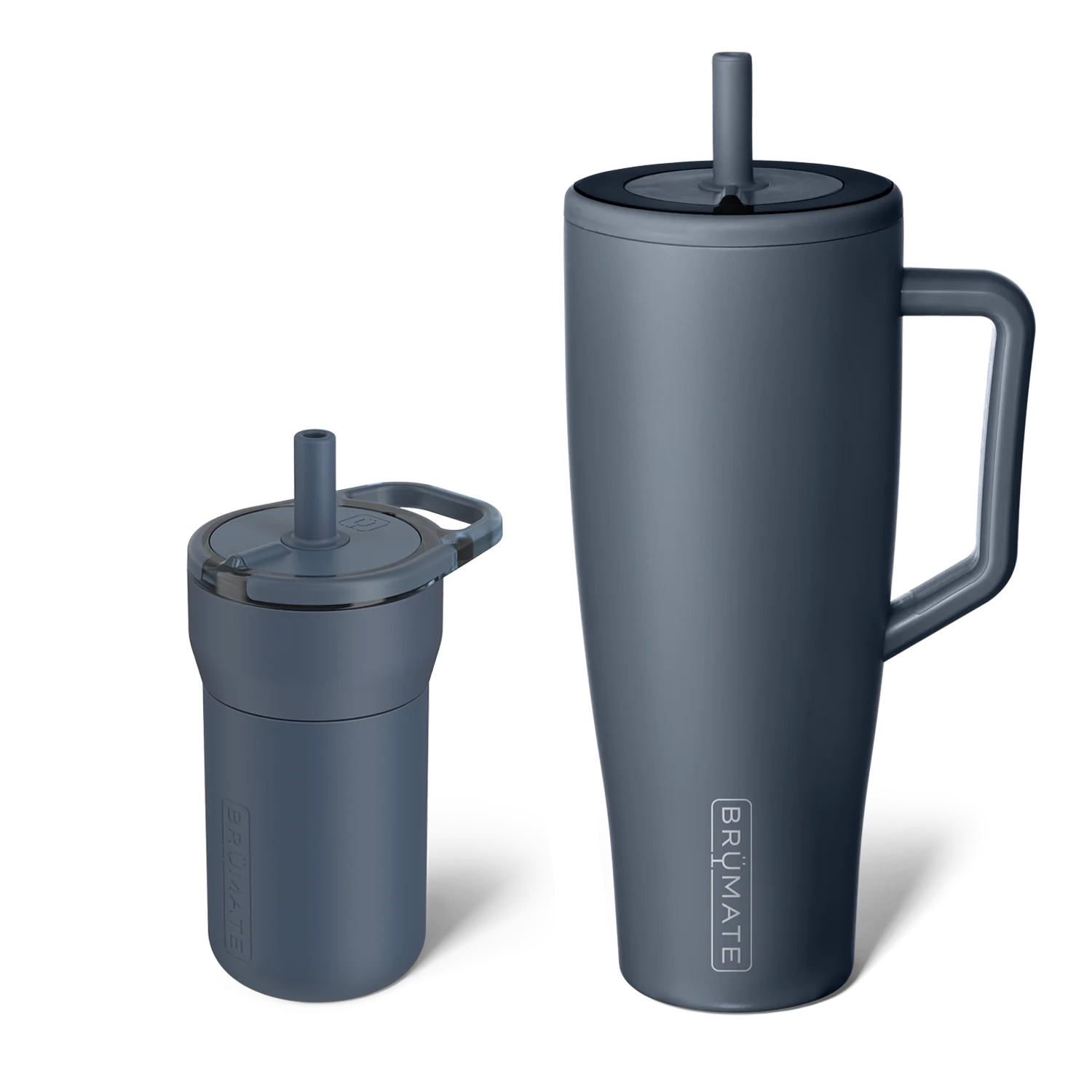 BruMate Nightfall Blue – Leap + Era 40oz Straw