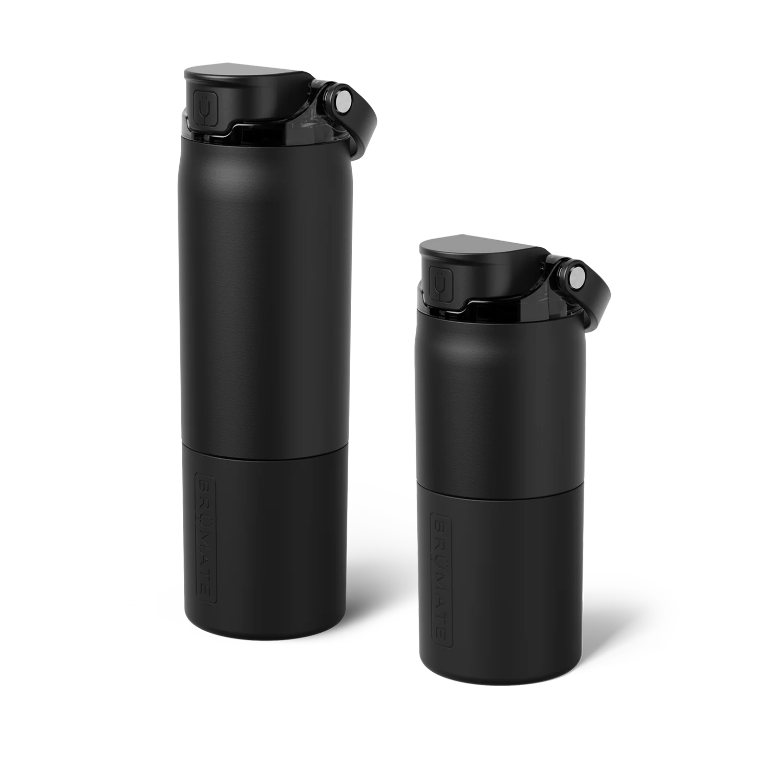 BrüMate Matte Black – Rise 25oz + 18oz Bundle Bottle