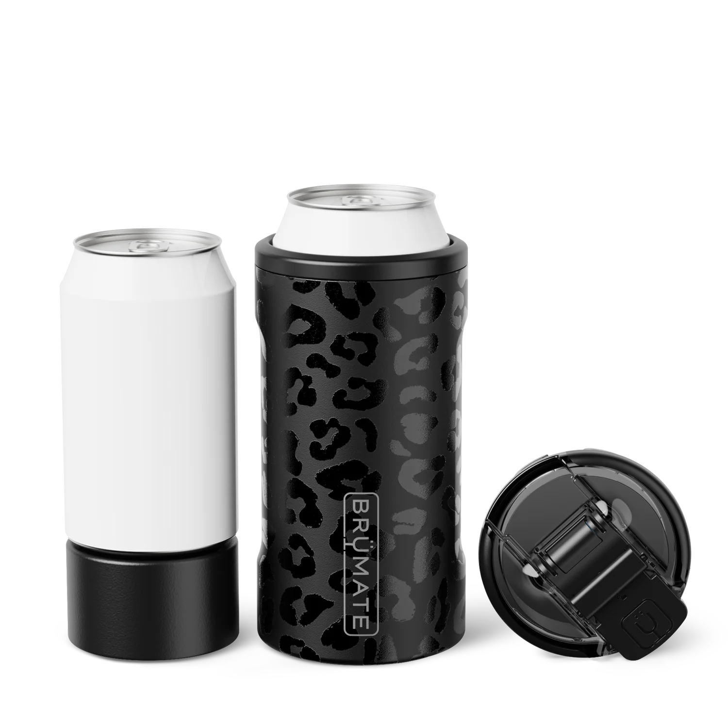 BrüMate Hopsulator Trio | Onyx Leopard | 12/16oz Standard Cans Lid