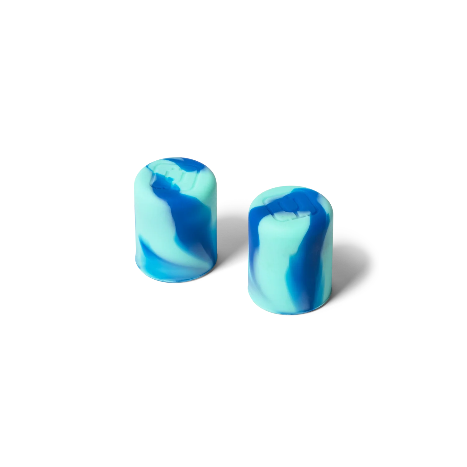 BrüMate Magnetic Straw Cover | Ocean Swirl | 2-Pack