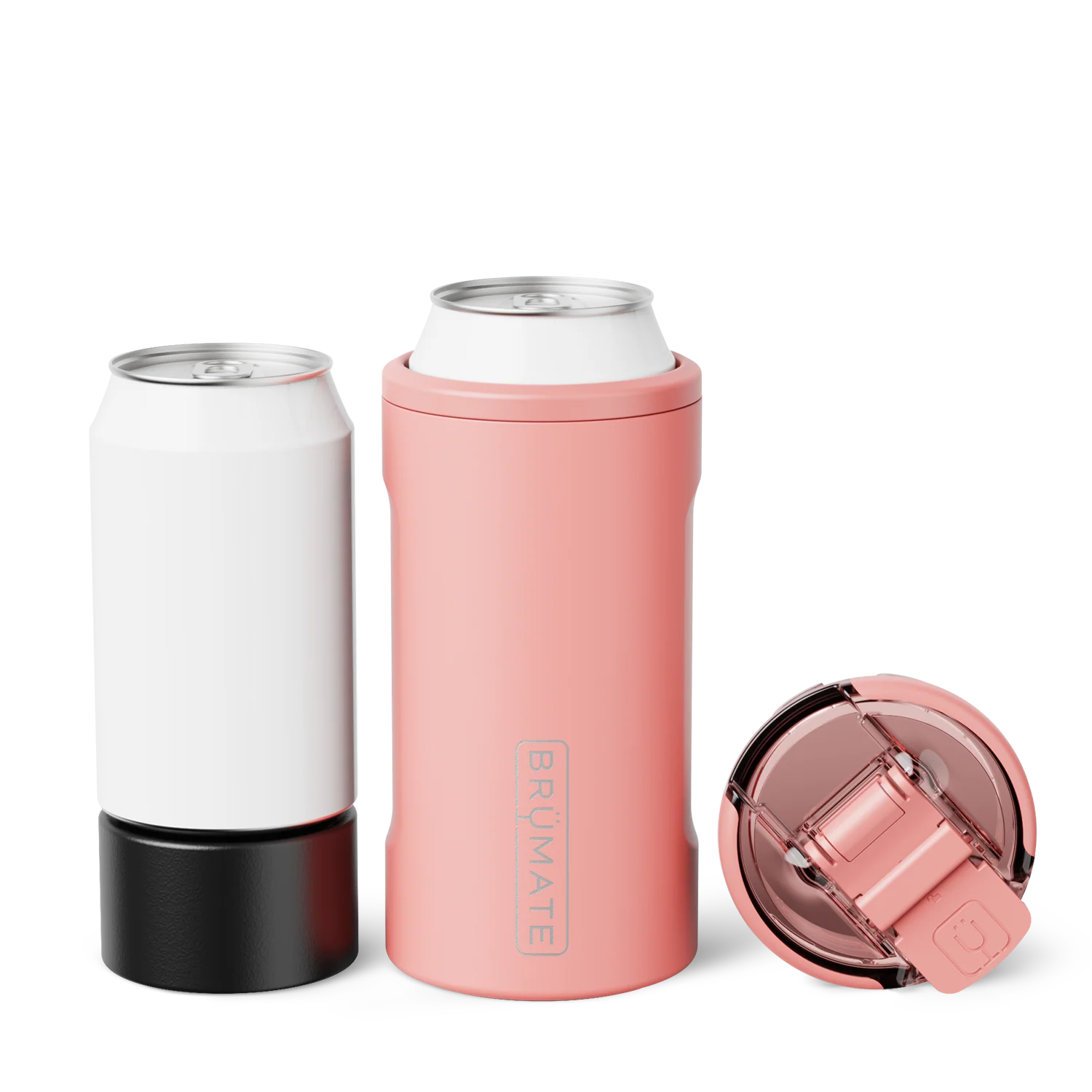 BrüMate Hopsulator Trio | Guava | 12/16oz Standard Cans Lid
