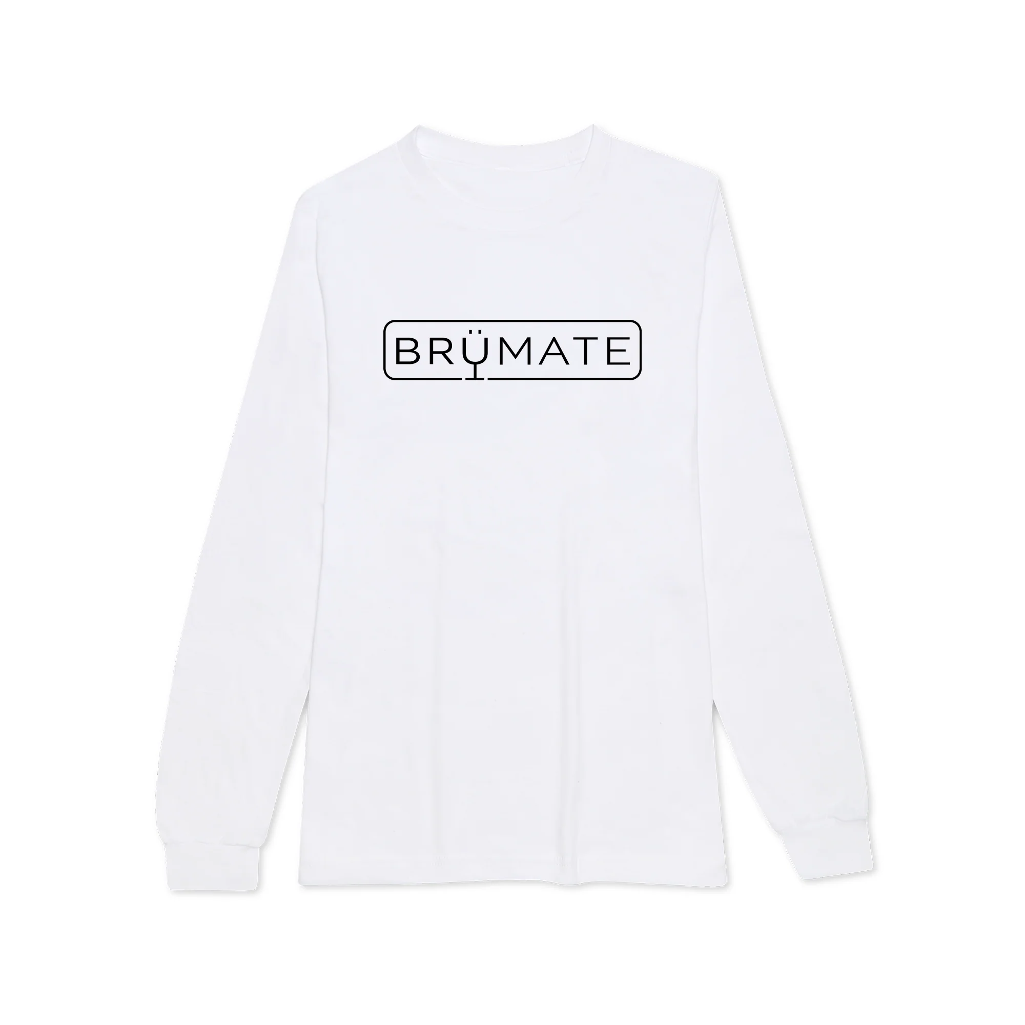 BrüMate White – Long-Sleeve T-Shirt