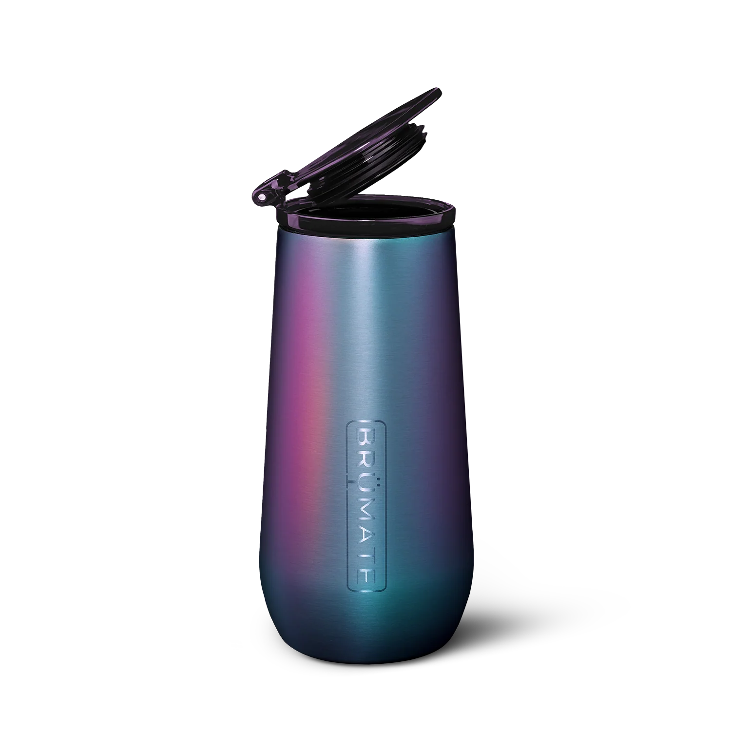 BrüMate Champagne Flute | Dark Aura | 12oz