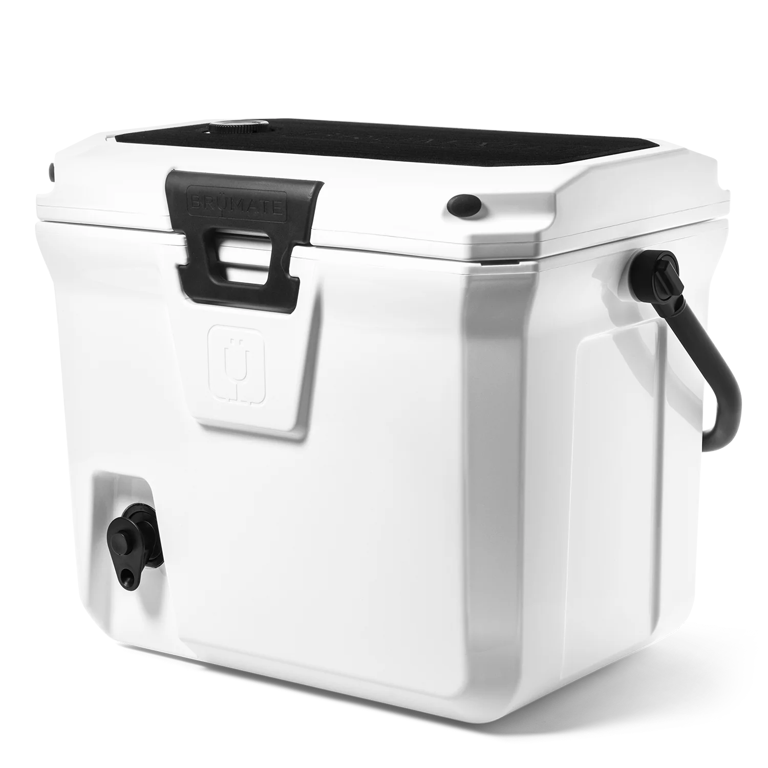 BrüMate Ice White – BrüTank 20-Quart Easy-Carry Cooler