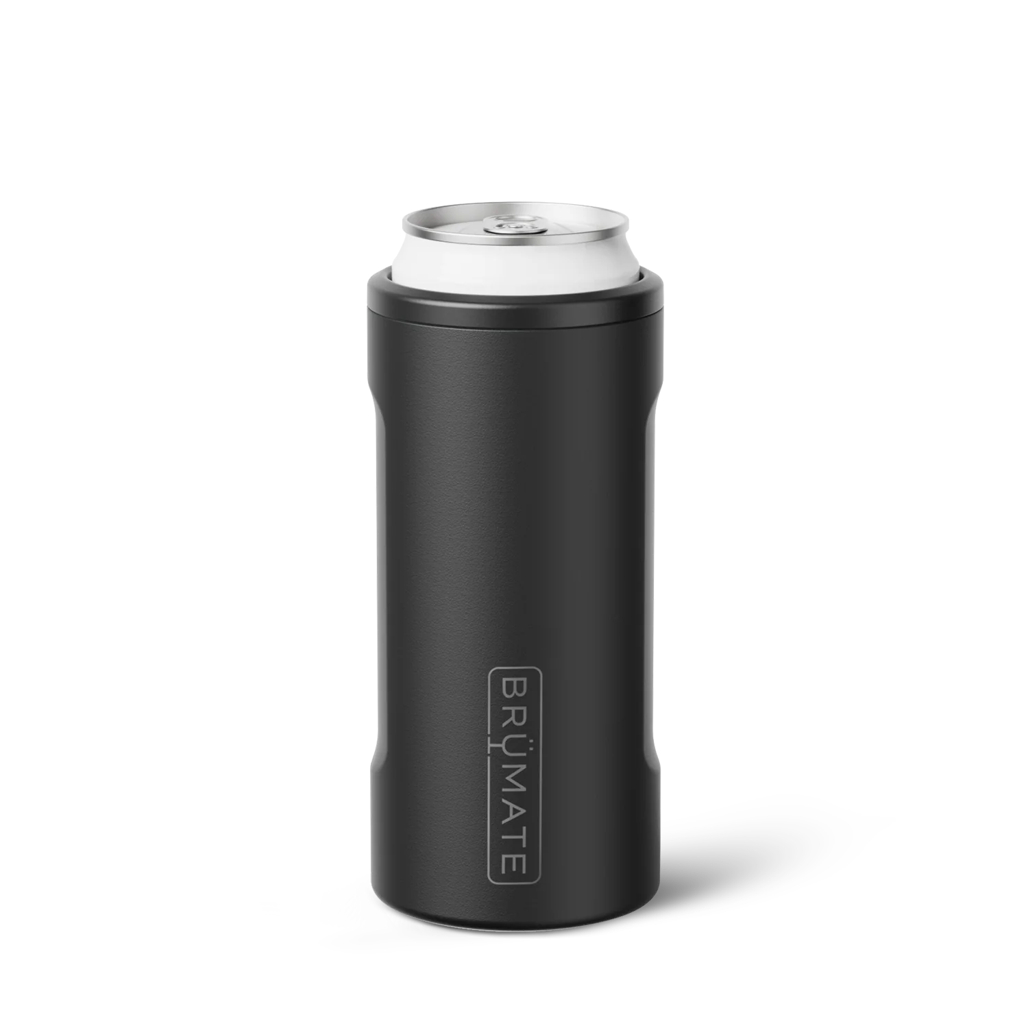 BrüMate Hopsulator Slim | Matte Black | 12oz Slim Cans Lid