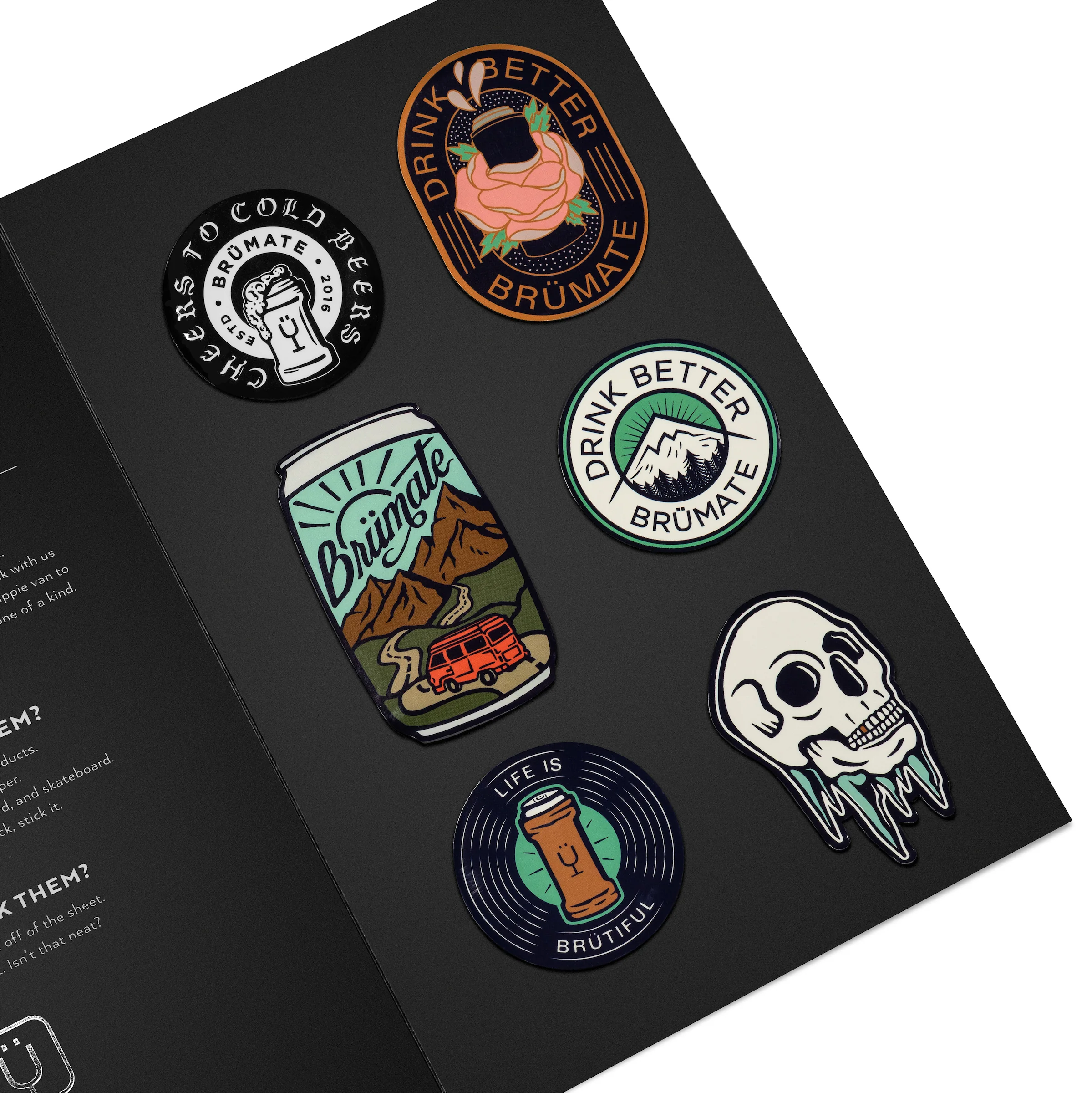 BrüMate Sticker Pack