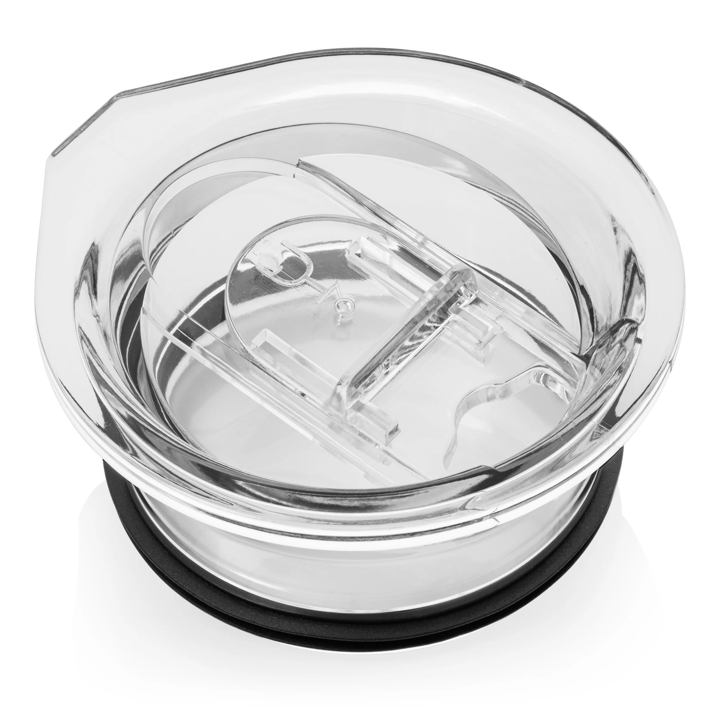 BrüMate Hopsulator Slim Tumbler Lids (Clear, Black and Purple)