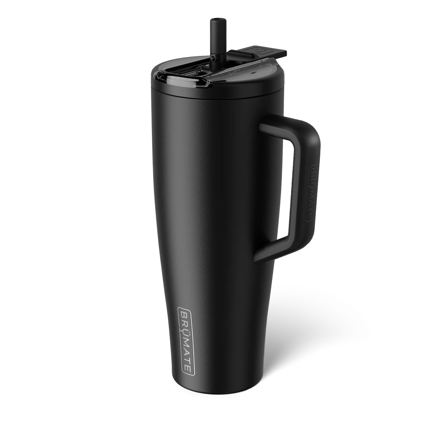 BrüMate Matte Black – Era Flip 40oz Straw
