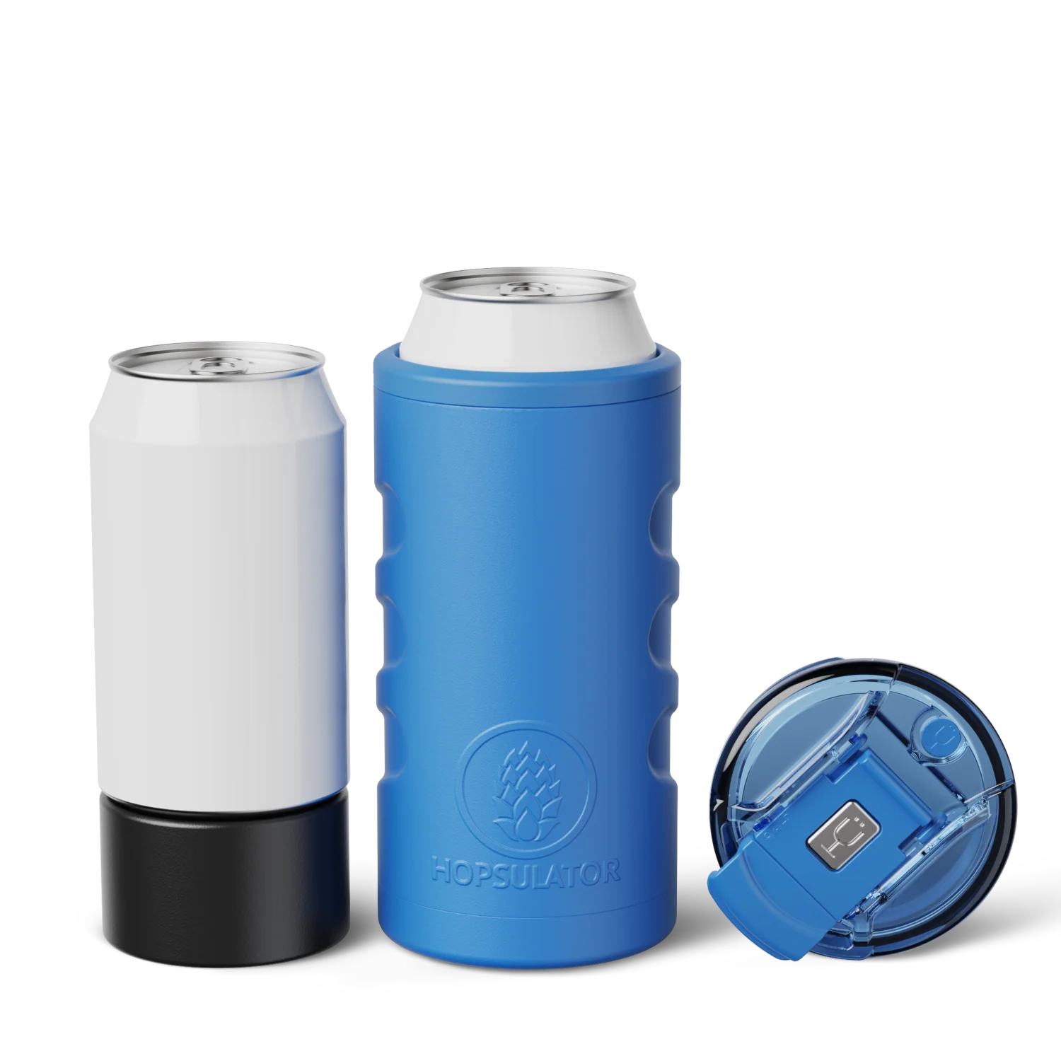 BrüMate Retro Hopsulator Trio | Matte Azure | 12/16oz Standard Cans