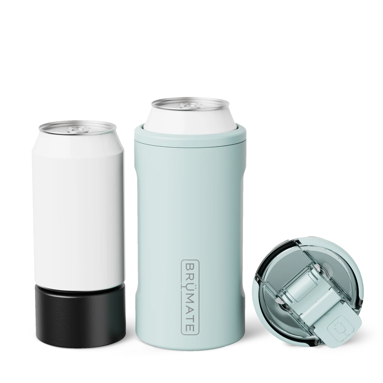 BrüMate Hopsulator Trio | Blue Agave | 12/16oz Standard Cans Lid