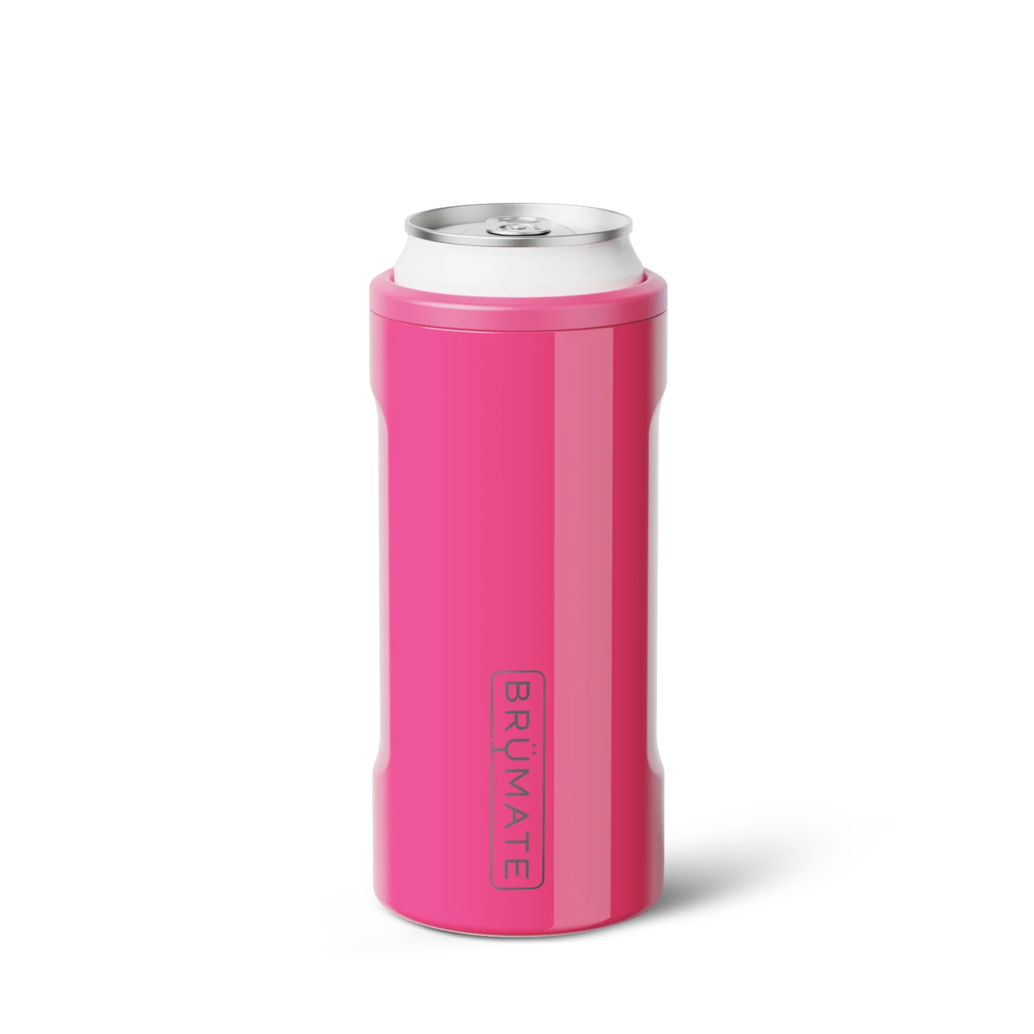 BrüMate Hopsulator Slim | Neon Pink | 12oz Slim Cans Lid