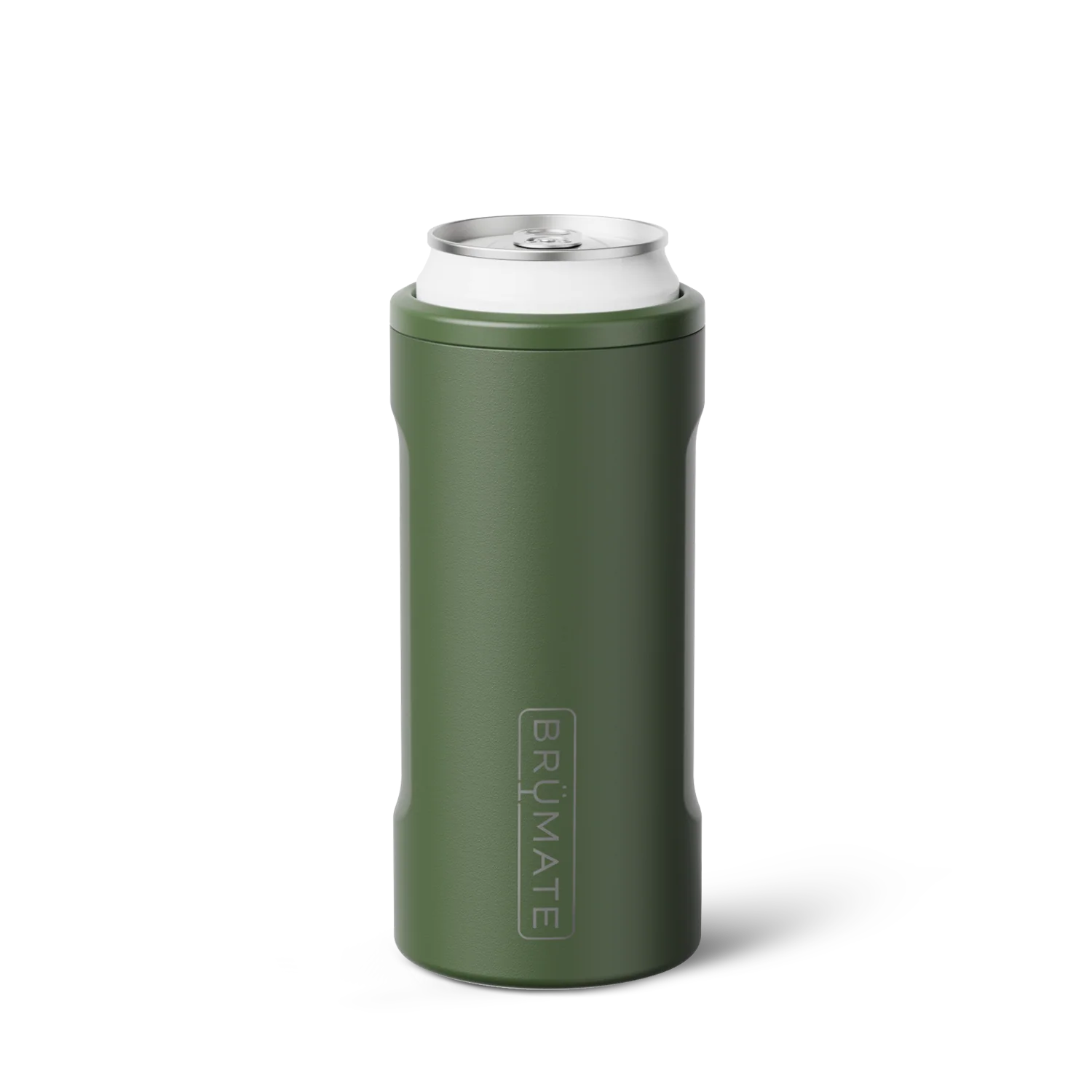BrüMate Hopsulator Slim | OD Green | 12oz Slim Cans Lid