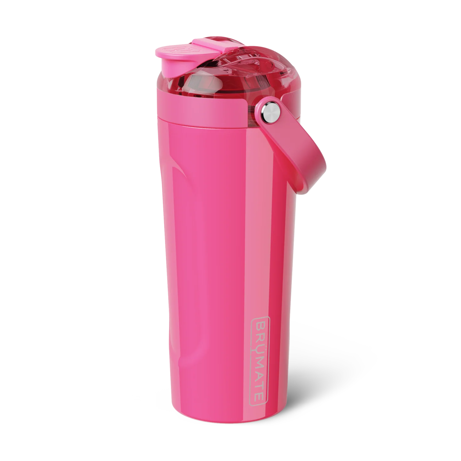 BrüMate Neon Pink – MultiShaker 25oz Bottle