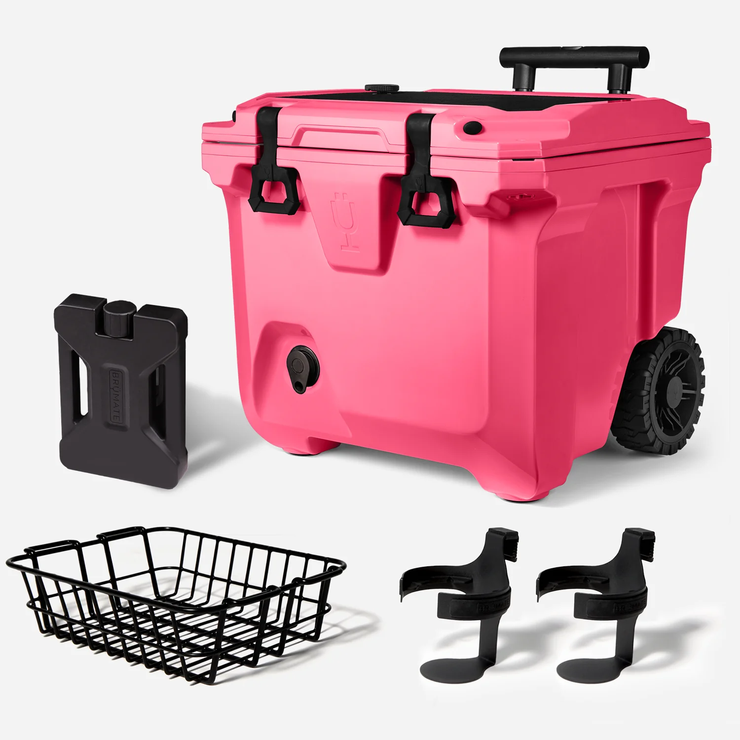 BruMate Neon Pink – BrüTank 35-Quart Ultimate Day Trip Cooler Bundle