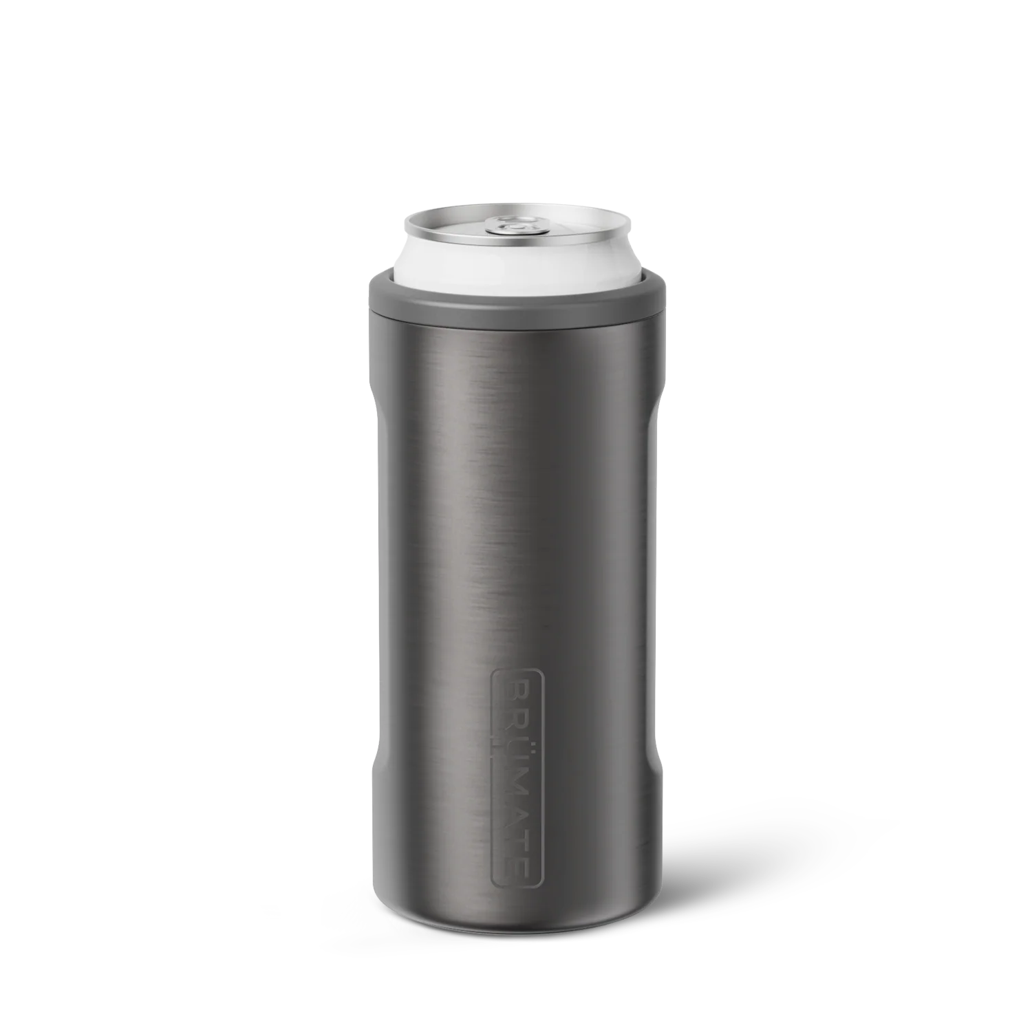 BrüMate Hopsulator Slim | Black Stainless | 12oz Slim Cans Lid