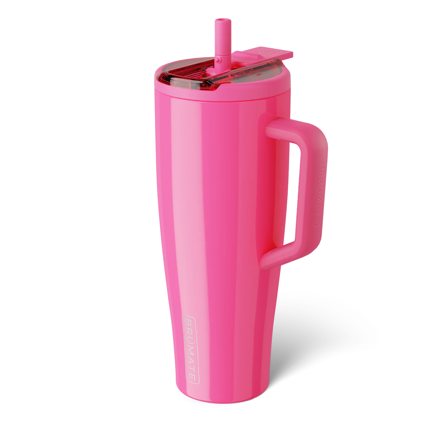 BrüMate Neon Pink – Era Flip 40oz Straw
