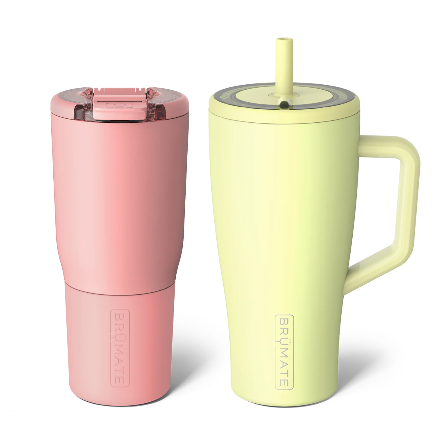 BruMate Guava & Prickly Pear – Nav 25oz + Era 30oz Bundle Straw
