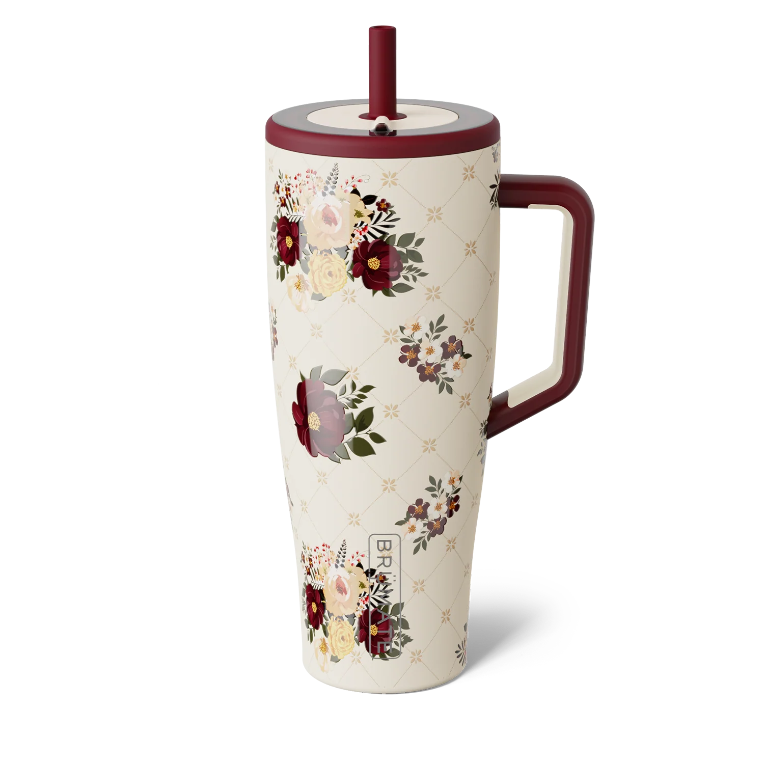BrüMate Quilted Florals – Era 40oz Tumbler
