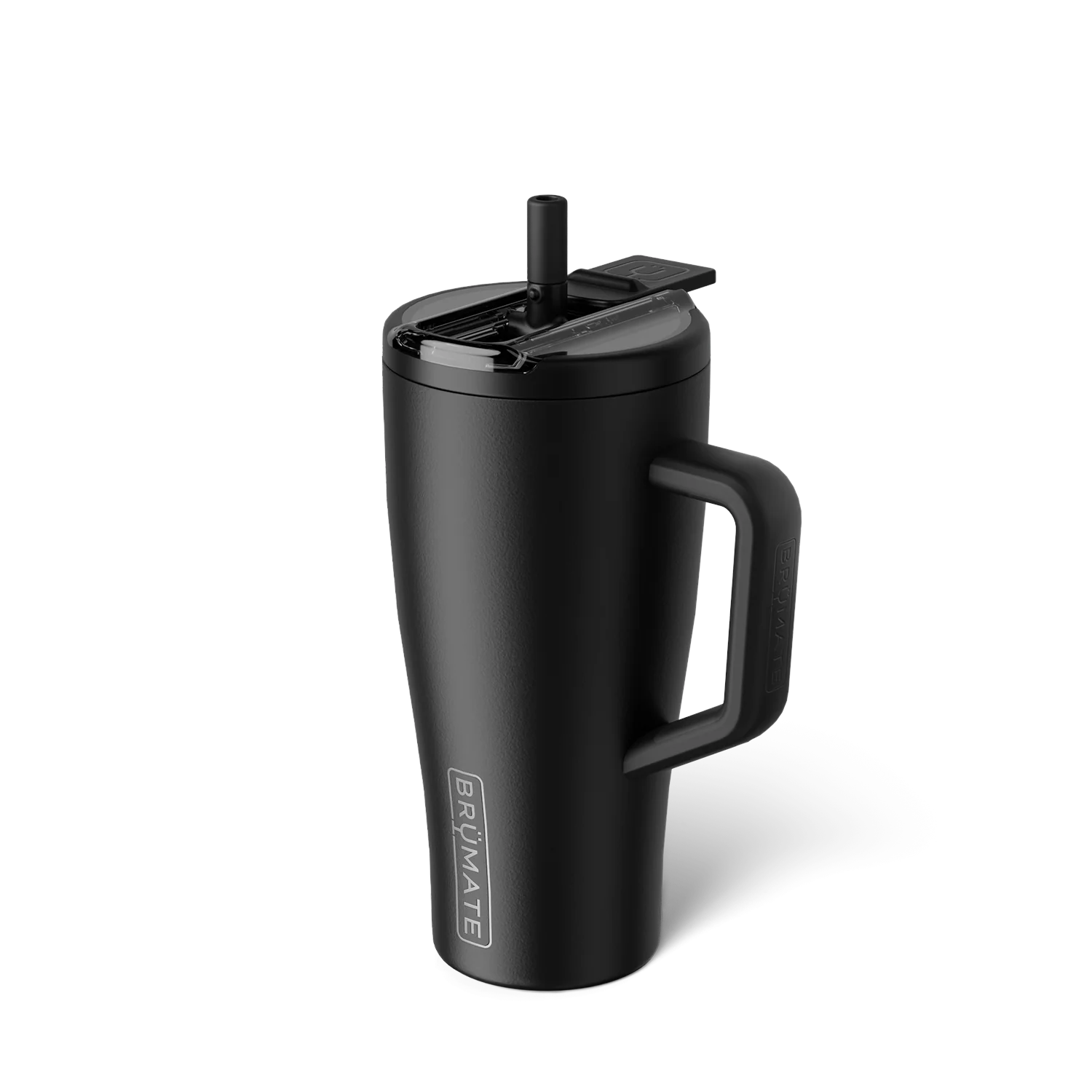 BrüMate Matte Black – Era Flip 30oz Straw