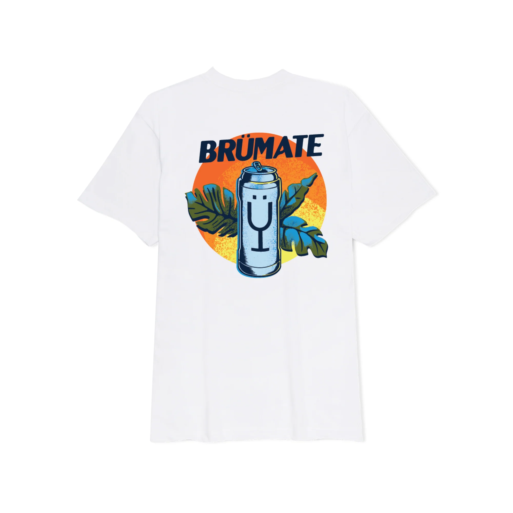 BrüMate White – Summer Throwback Tee