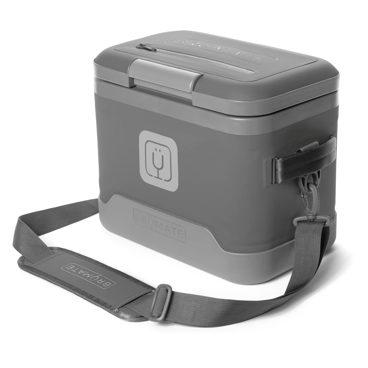 BrüMate Graphite – MagPack 12-Can Shoulder Sling Soft Cooler