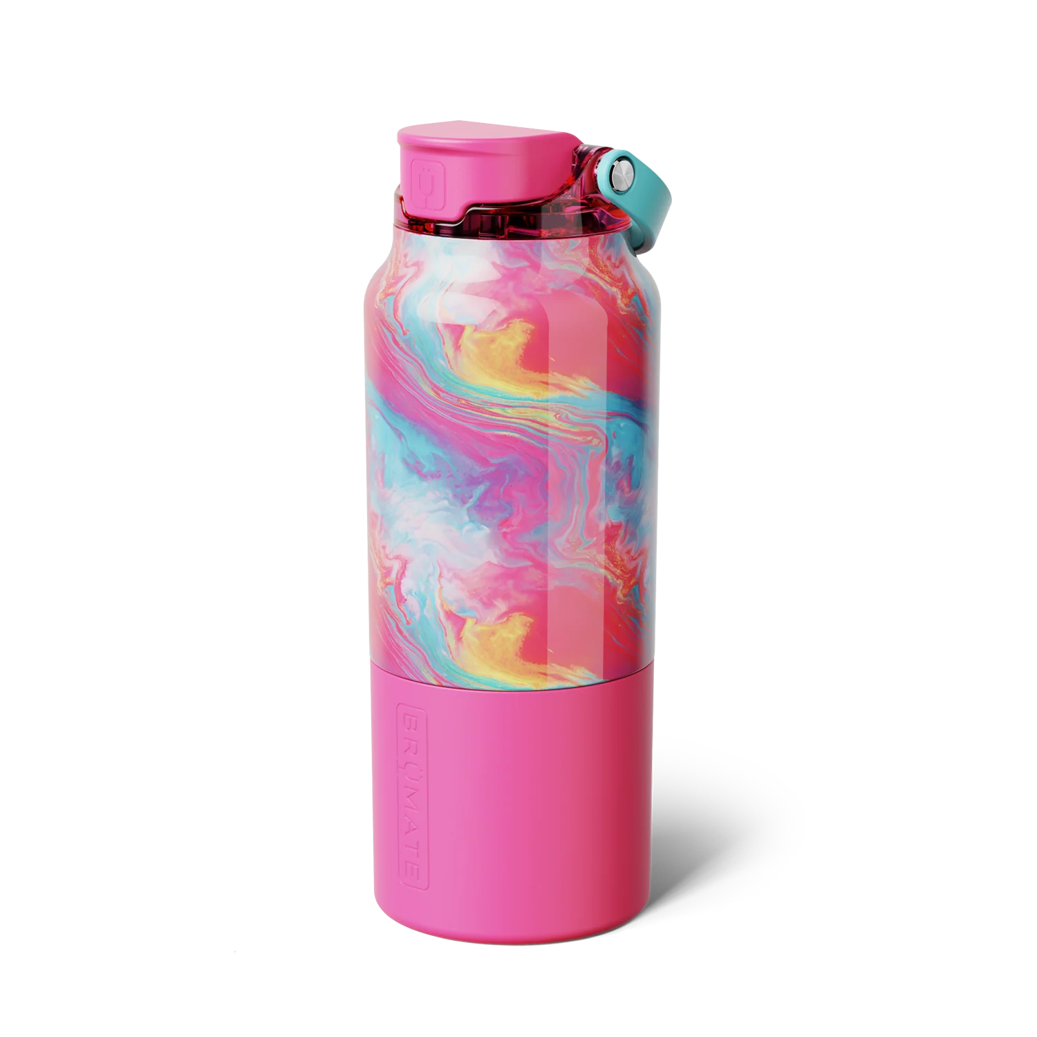 BrüMate Rainbow Swirl – Rise 35oz Lid