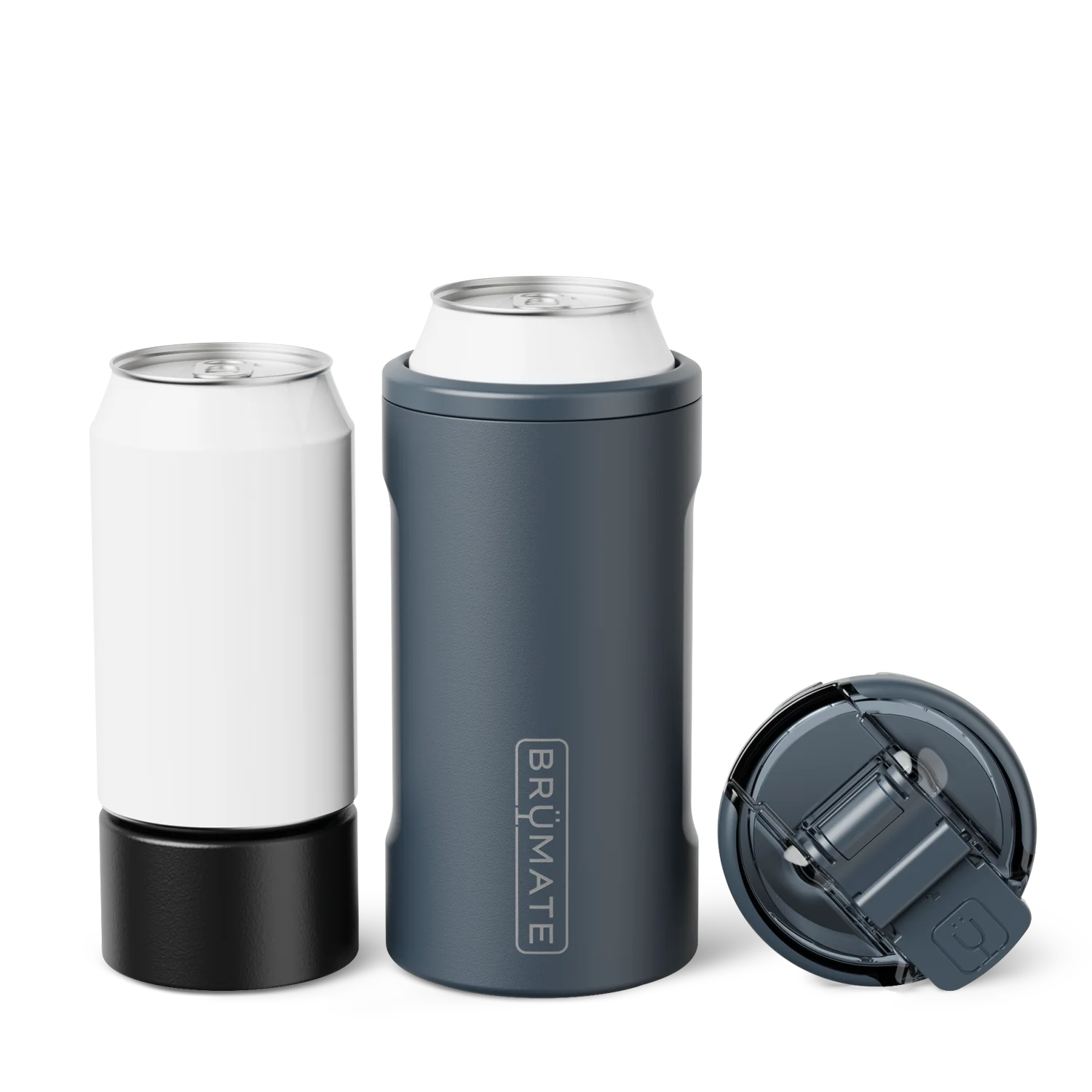 BrüMate Hopsulator Trio | Nightfall Blue | 12/16oz Standard Cans Lid