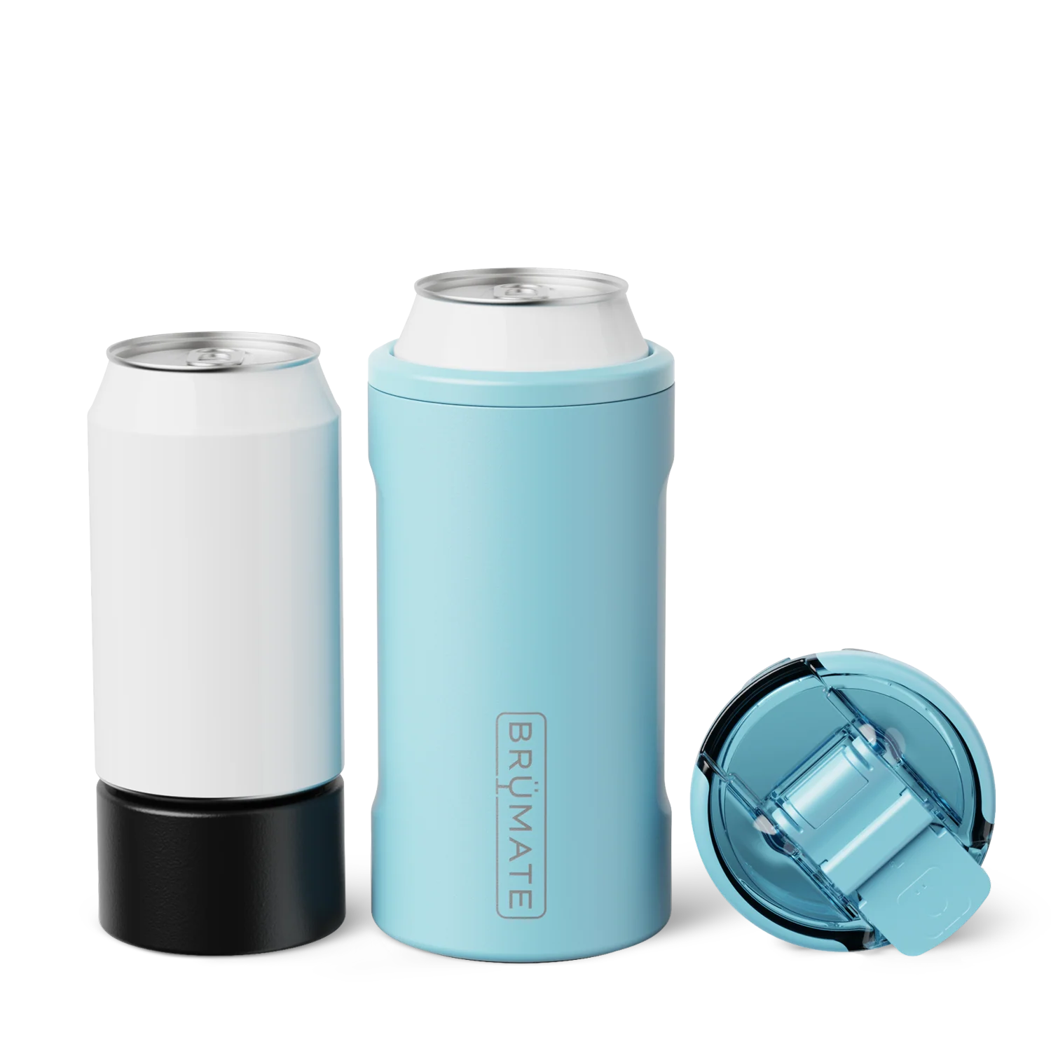 BrüMate Hopsulator Trio | Glacier | 12/16oz Standard Cans