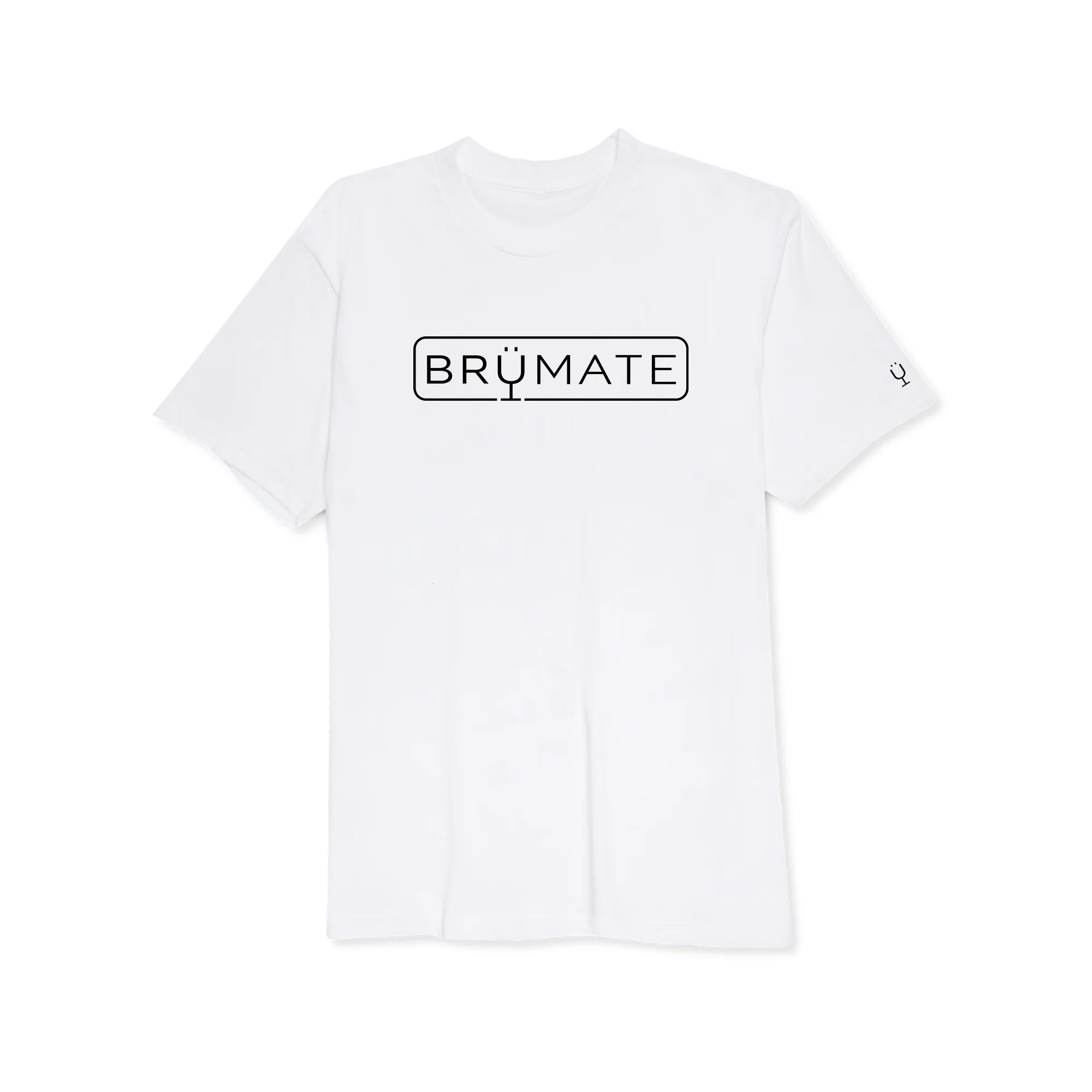 BrüMate White – Short-Sleeve T-Shirt