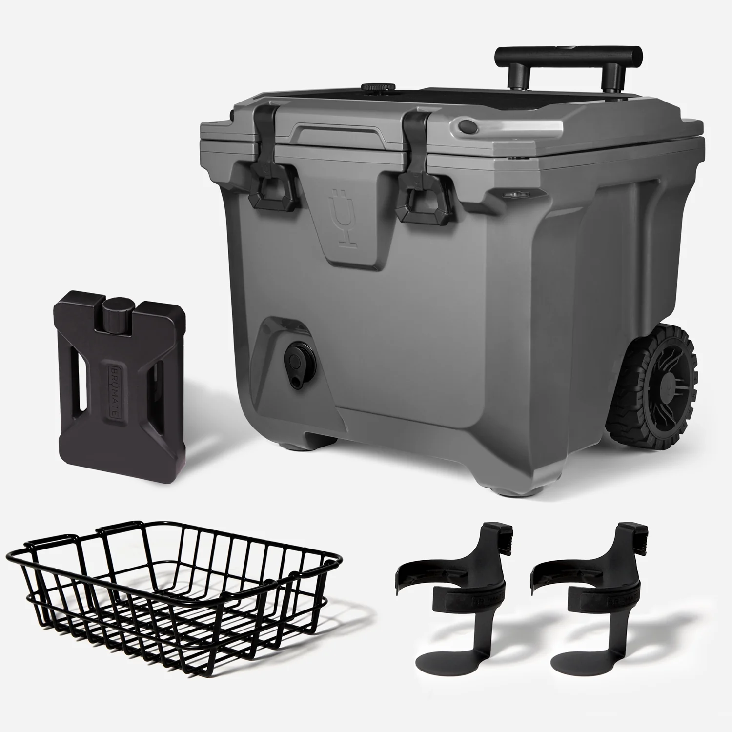 BruMate Charcoal – BrüTank 35-Quart Ultimate Day Trip Cooler Bundle