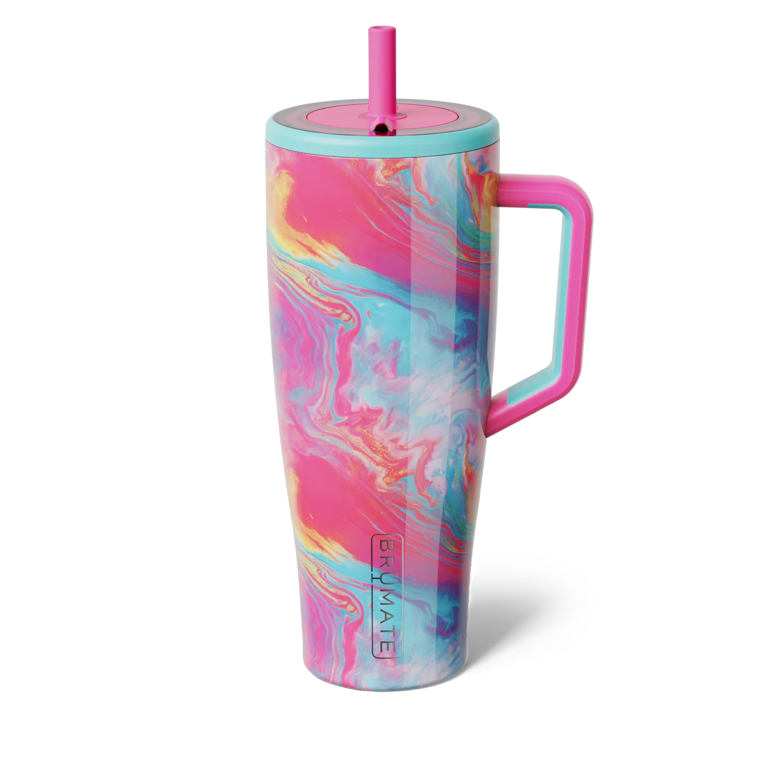 BrüMate Rainbow Swirl – Era 40oz Straw