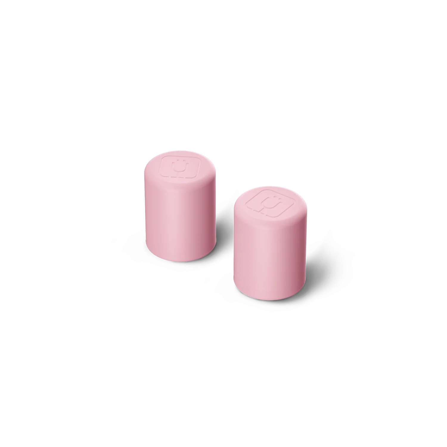 BrüMate Magnetic Straw Cover | Petal Pink | 2-Pack