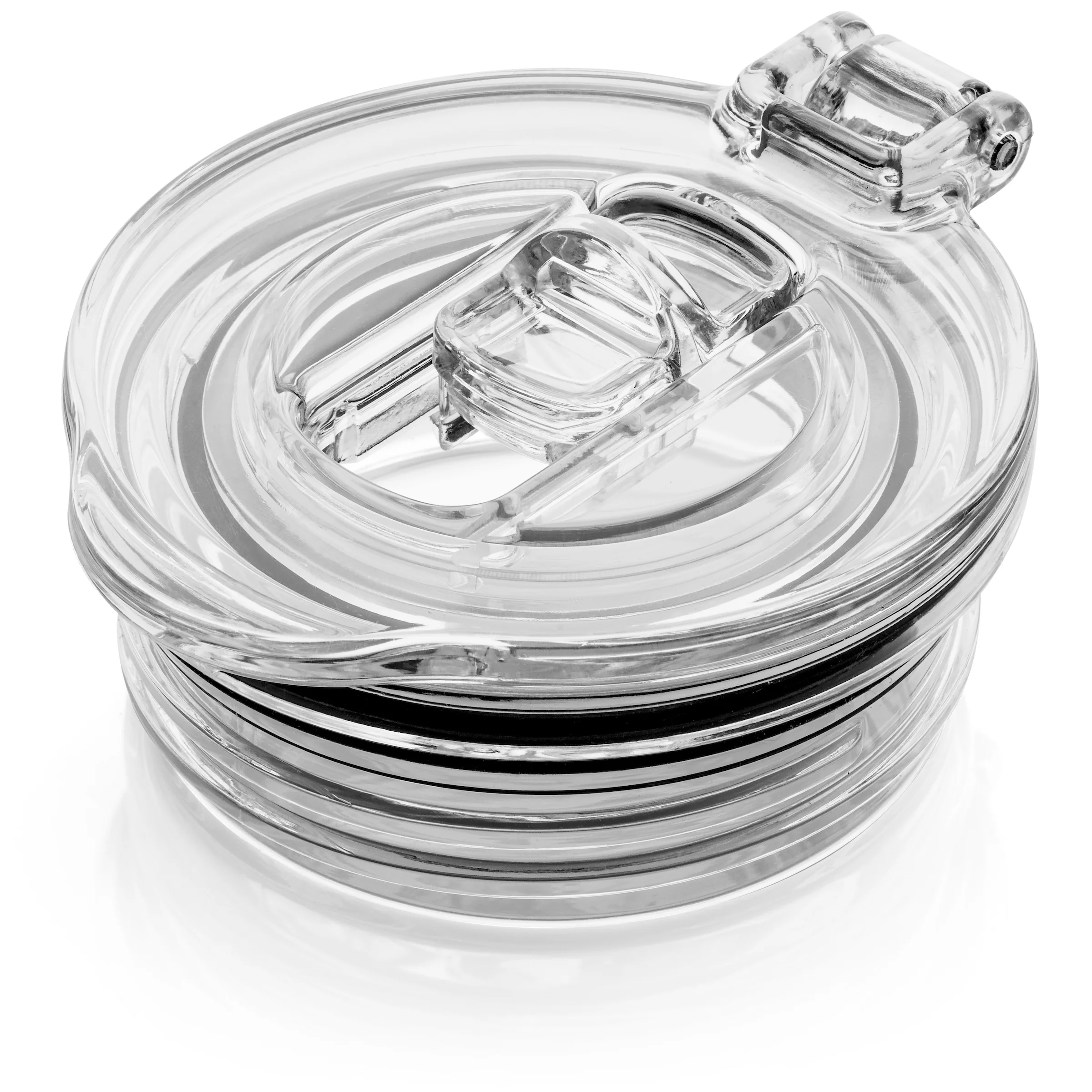 BrüMate (Black, Purple and Clear) – Champagne Flute Straw Lids