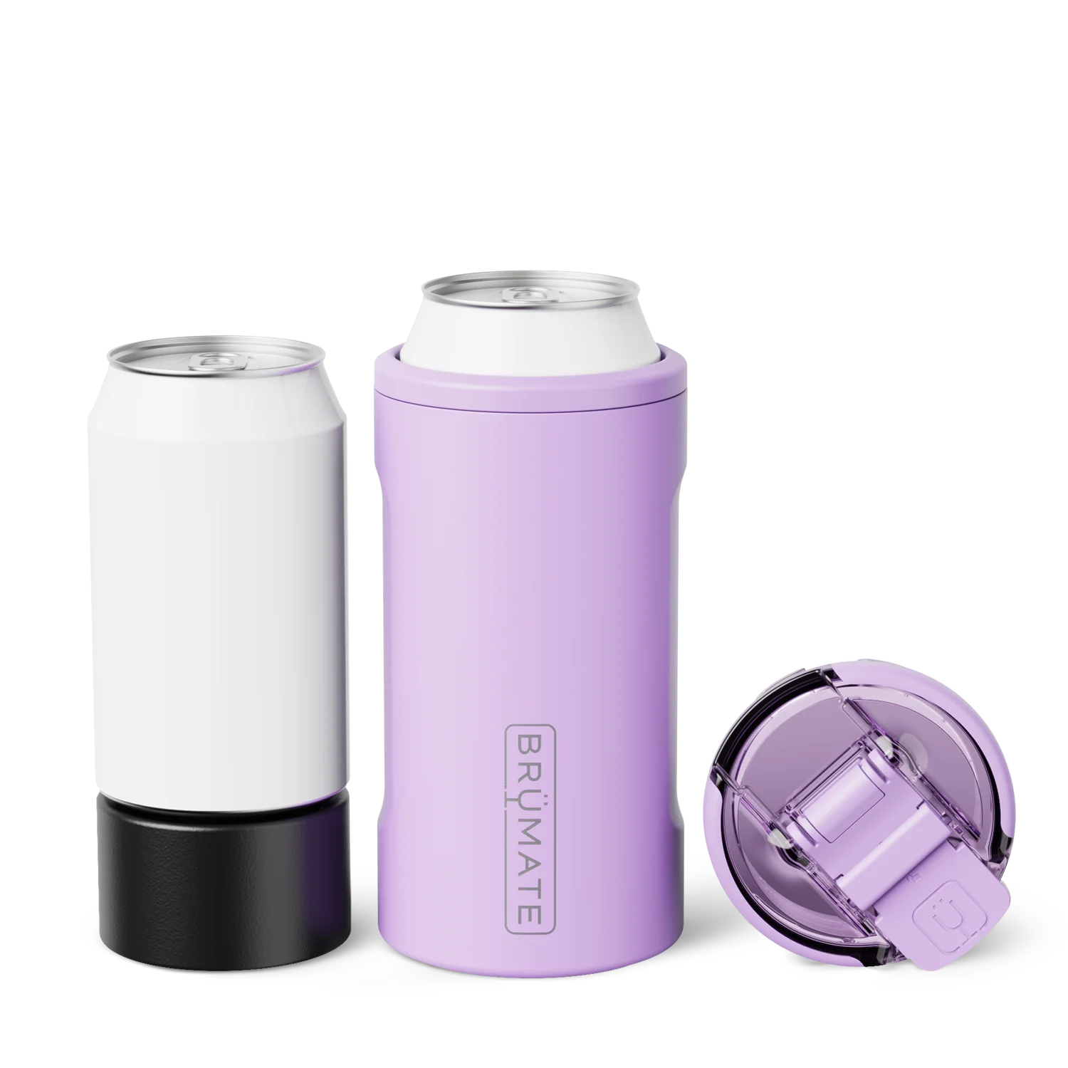 BrüMate Hopsulator Trio | Lavender | 12/16oz Standard Cans Lid