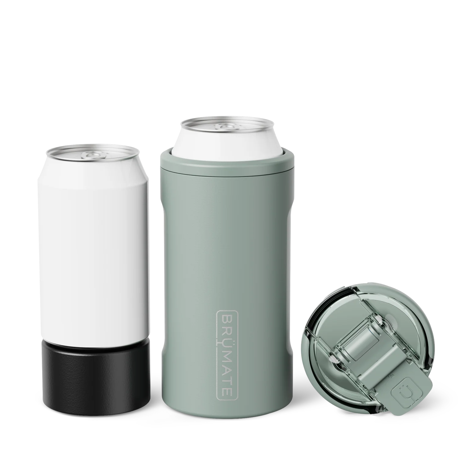 BrüMate Hopsulator Trio | Sage | 12/16oz Standard Cans Lid