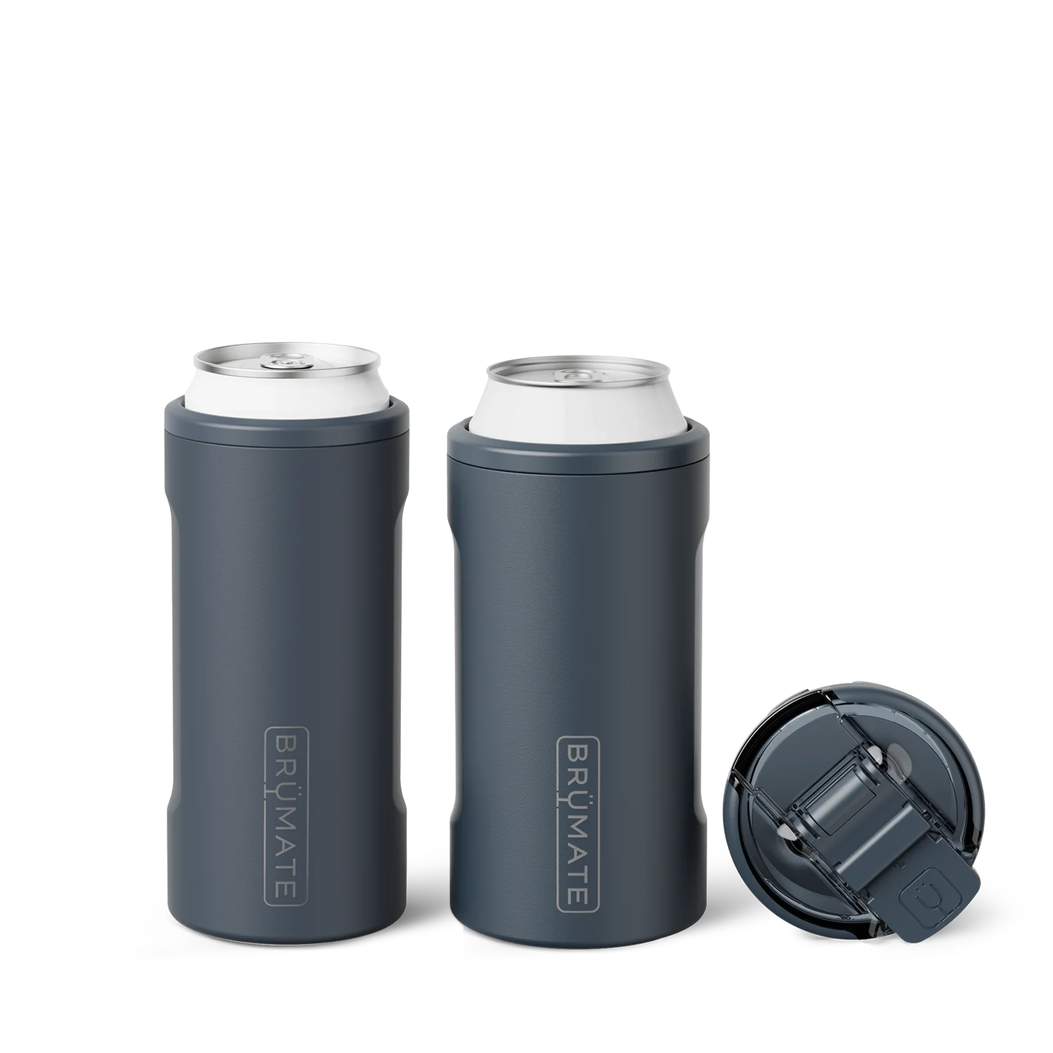 BrüMate Nightfall Blue – Hopsulator Slim + Hopsulator Trio Bundle